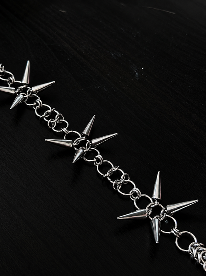 Handmade alternative stainless steel bracelet