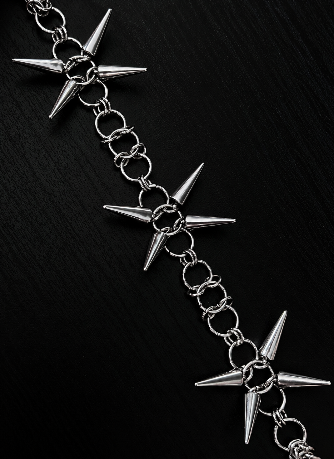 Handmade alternative stainless steel bracelet