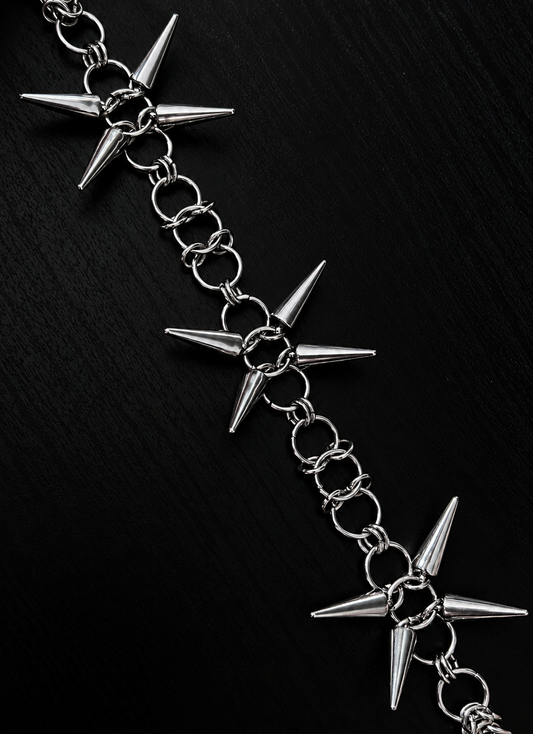 Handmade alternative stainless steel bracelet